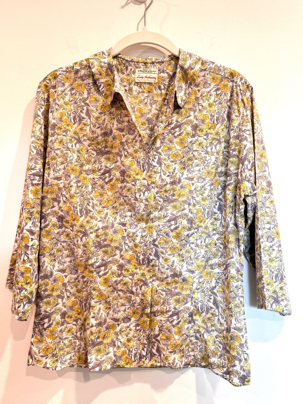 Vintage 🇬🇧 Liberty of London Lady Hathaway Tana Lawn Blouse